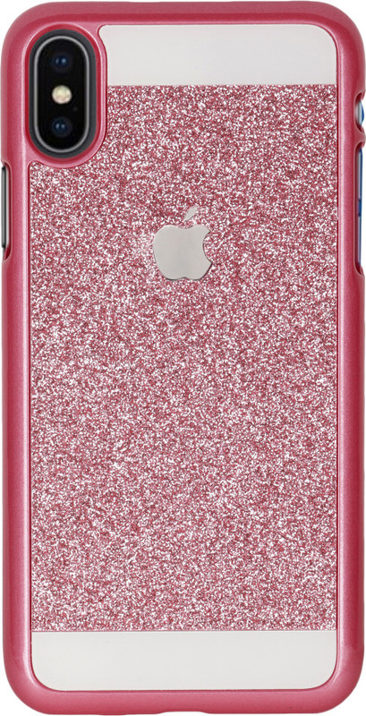 sosh Back Cover for Apple iPhone X(Pink, Hard Case)