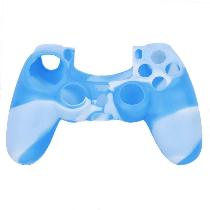 Microware Sleeve for PS4(WHITE, BLUE, Rubber)