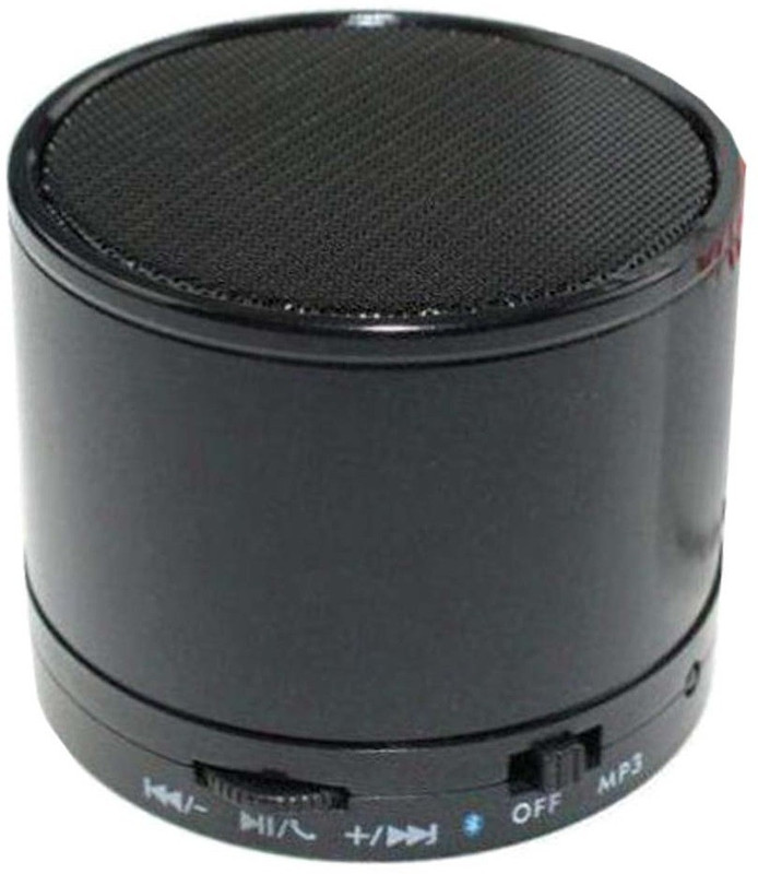 k dudes Mini Bluetooth Wireless Speaker (S10) Z-W3 3 W Bluetooth  Speaker(Black, 2.1 Channel)