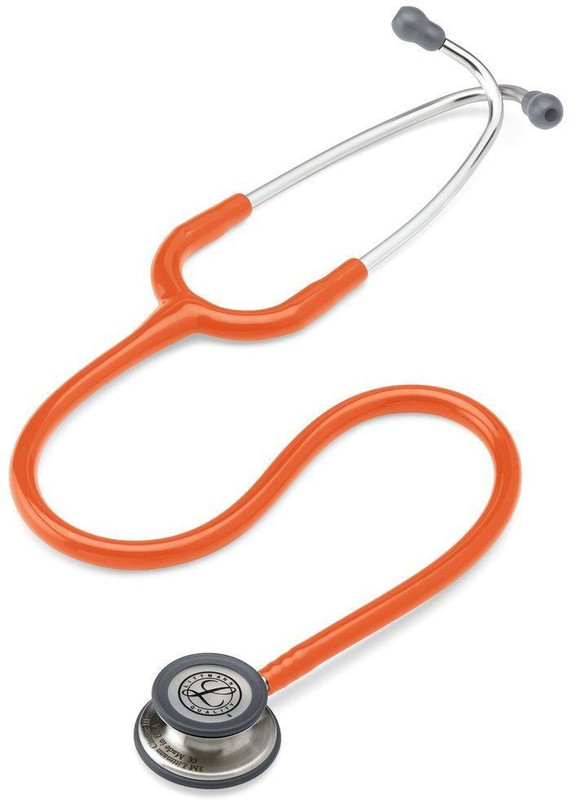 3M Littmann Stethoscope Classic III: Orange 5629 Acoustic Stethoscope(Orange)