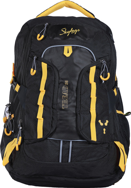 Skybags Tread Weekender Laptop Bagpack 35 Litre (Black) 21.2 L Laptop Backpack(Black)