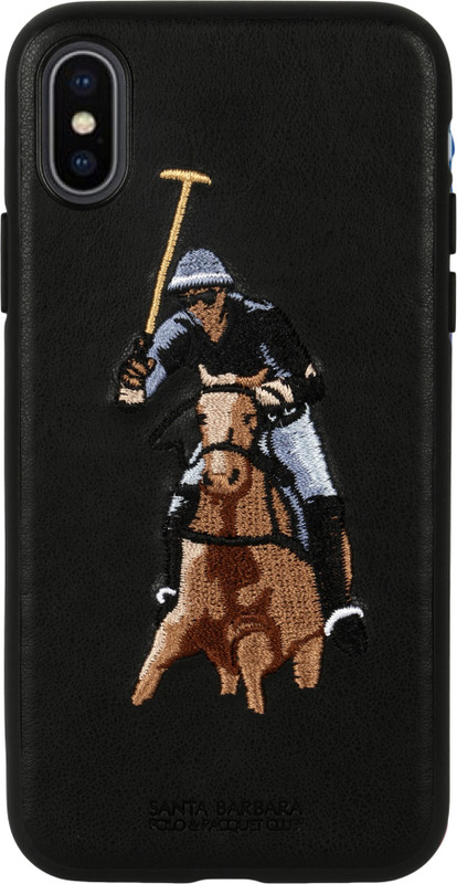 sosh Back Cover for Apple iPhone X(Black, Hard Case)