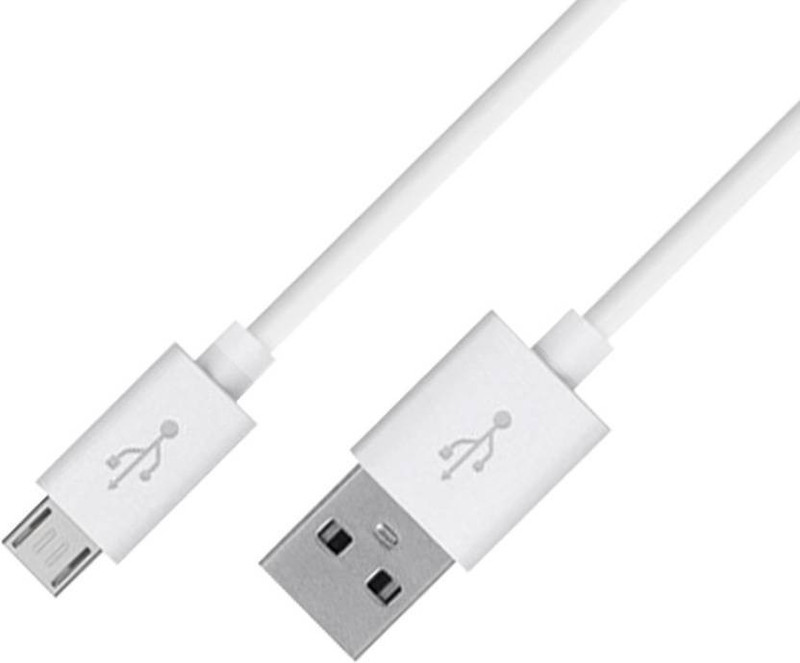 trust touch VY66 HEAVY QUALITY WHITE Micro USB Cable(Compatible with VIVO Y66, White, Sync and Charge Cable)