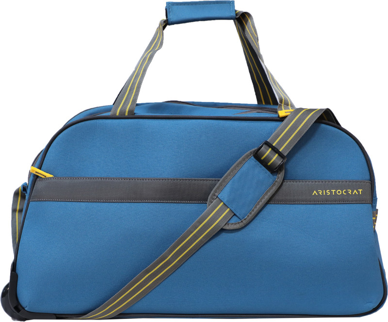 Aristocrat Dream Wheel Duffle 65 cm (Blue) Travel Duffel Bag(Blue) Aristocrat Dream Wheel Duffle 65 cm (Blue) Travel Duffel Bag(Blue)