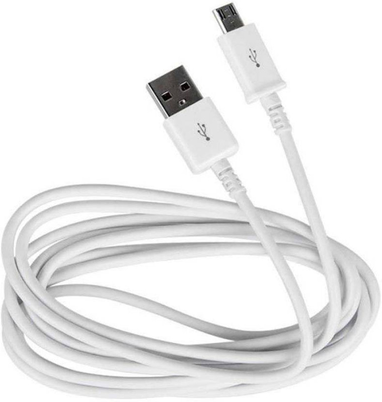 trust touch STAR PRO USB cable White 1 m Micro USB Cable(Compatible with All Smartphones, Tablets and MP3 player, White, One Cable)
