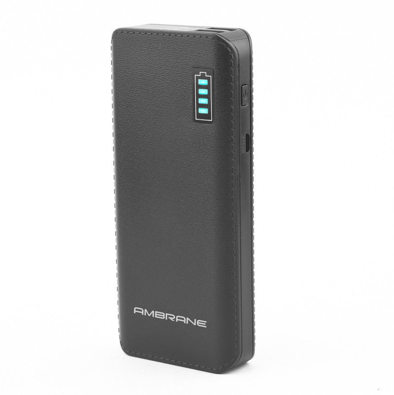 Ambrane 12500 mAh Power Bank (P-1133)(Black, Lithium-ion)