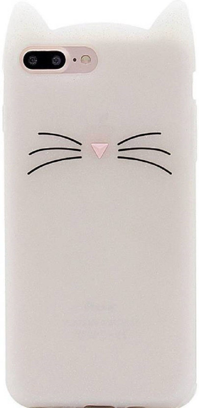 youandmehub Back Cover for Apple iPhone 7 Plus(Glittery Silver)