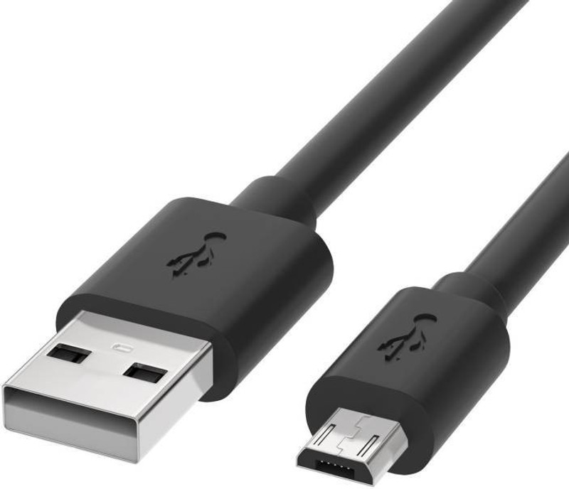 trust touch A1 ORIGINAL HIGH QUALITY 1 m Reversible Micro USB(Compatible with REDMI A1, Black)