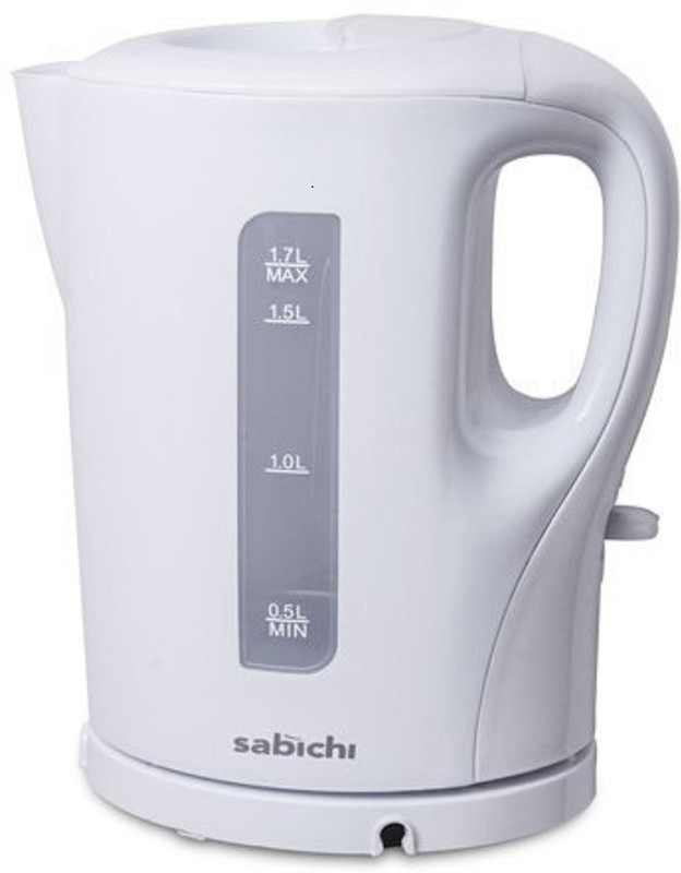 Sabichi Gloss Electric Kettle(1.7 L, White) Sabichi Gloss Electric Kettle(1.7 L, White)