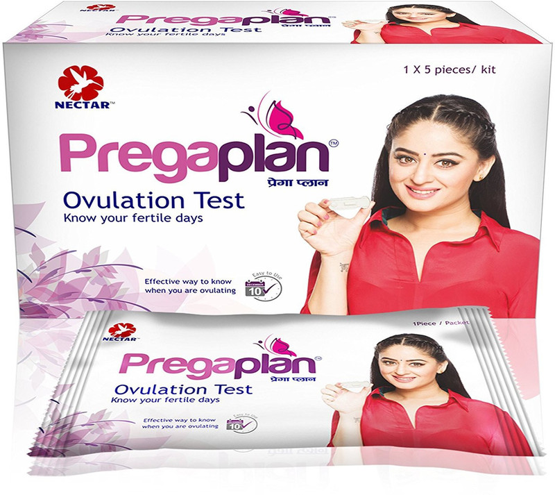 Neclife Pregaplan One Step Ovulation Fertility Test Pack Of 5