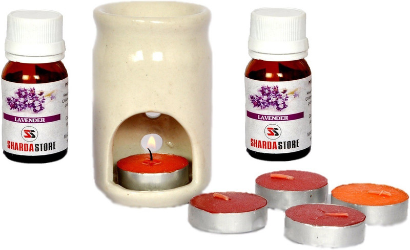 shardastoreindia Lavender Diffuser, Aroma Oil, Diffuser Set (Pack of 8)(30 ml)