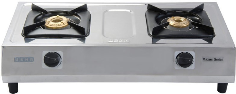 USHA Maxus GS2 002 Stainless Steel Manual Gas Stove
