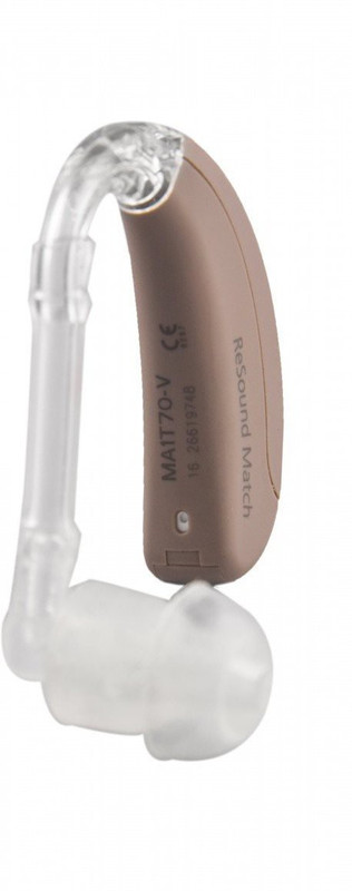 resound MATCH 1 T 70 THE WATER-PROOF Behind The Ear Hearing Aid(Beige)