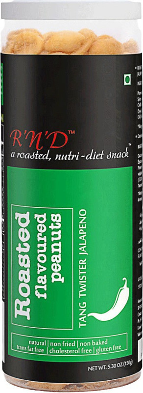 RnD Roasted Flavoured Peanuts - tang twister jalapeno(150 g)