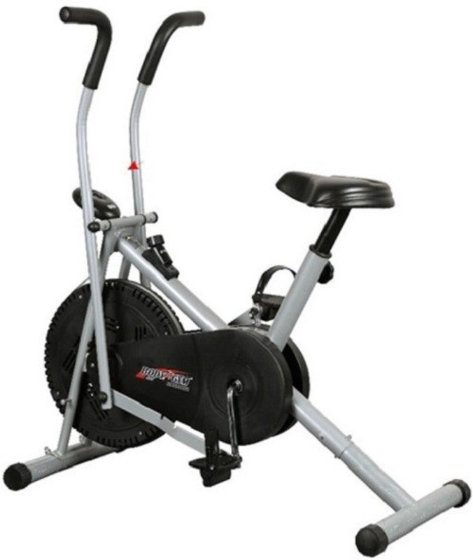 IRIS Air bike Body Gym for home gym use Dual-Action Stationary Exercise Bike(Multicolor)