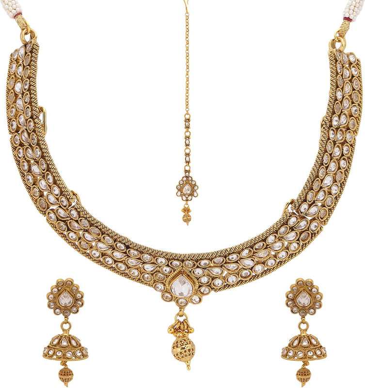divi divine Copper Jewel Set(Gold)