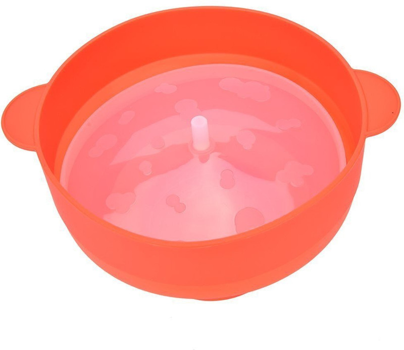KARP Popcorn Maker - Silicone Popcorn Maker - Microwave Silicone Popcorn Popper Collapsible Bowl with Lid and Convenient Handles - Cook Healthy Popcorn Silicone Popcorn Maker -Red 450 g Popcorn Maker(Red)