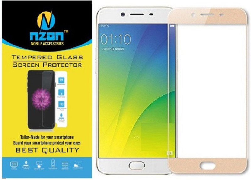 nzon Tempered Glass Guard for Oppo F3 Plus(Pack of 1)
