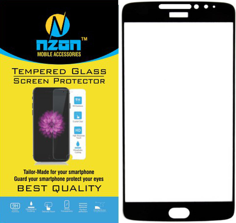 nzon Tempered Glass Guard for Motorola Moto E4 Plus(Pack of 1)