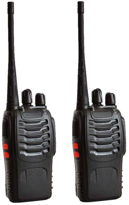 SPYCLOUD 888S BAOFENG Wire Less Phone Kids Premium Quality Walkie Talkie 2pcs baofeng 888s Walkie Talkie Walkie Talkie(Black)