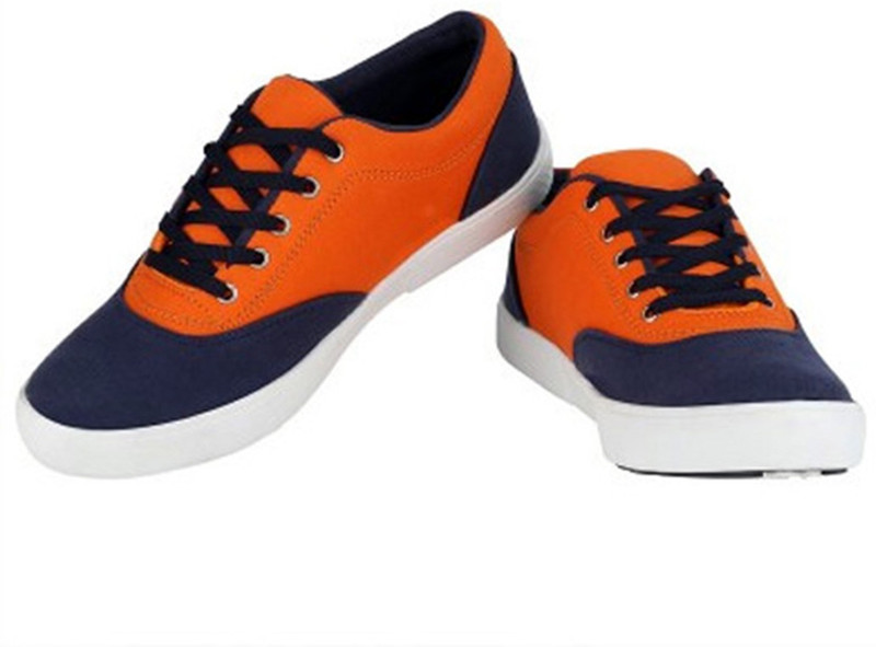 affron Casuals For Men(Blue, Orange)