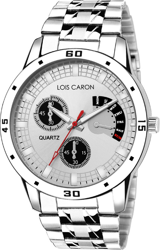Lois Caron LCS-4046 CHRONOGRAPH PATTERN WRIST WATCH Analog Watch - For Boys