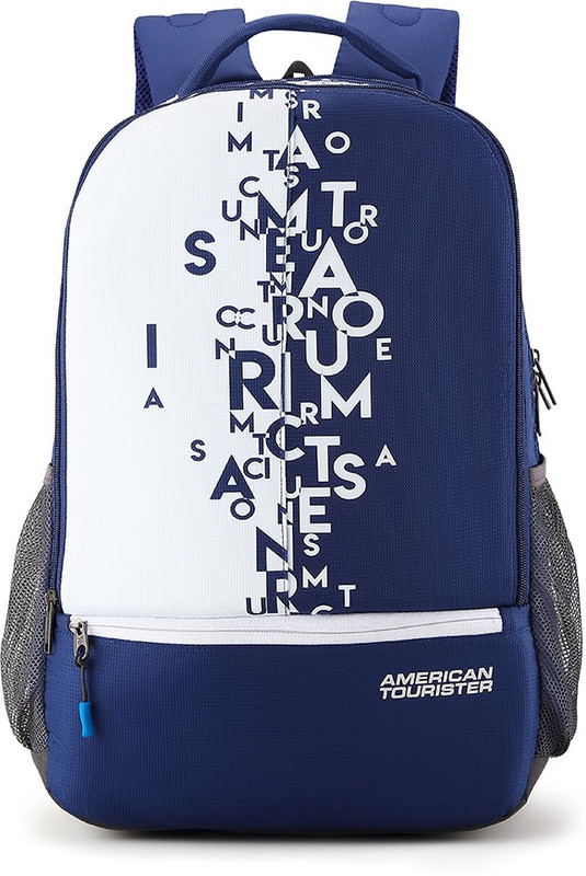 American Tourister Fizz Sch Bag 32 L Backpack White Blue - Main Image