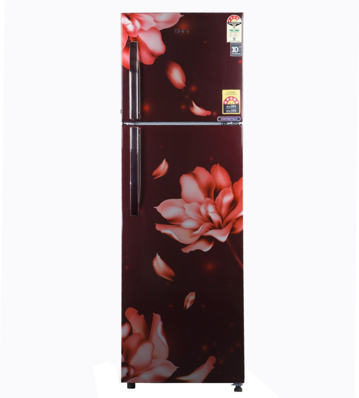 Haier 278 L Frost Free Double Door 4 Star Convertible Refrigerator(Red Jasmine, HRF-2984PRJ-E) Haier 278 L Frost Free Double Door 4 Star Convertible Refrigerator(Red Jasmine, HRF-2984PRJ-E)