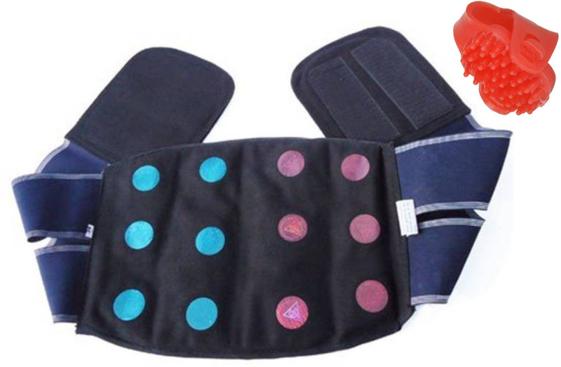 ACM Acupressure 12 powerful magnets Jeans Back & Belly Belt For Stress And Pain Relief with thumb pad(1 Items in the set)
