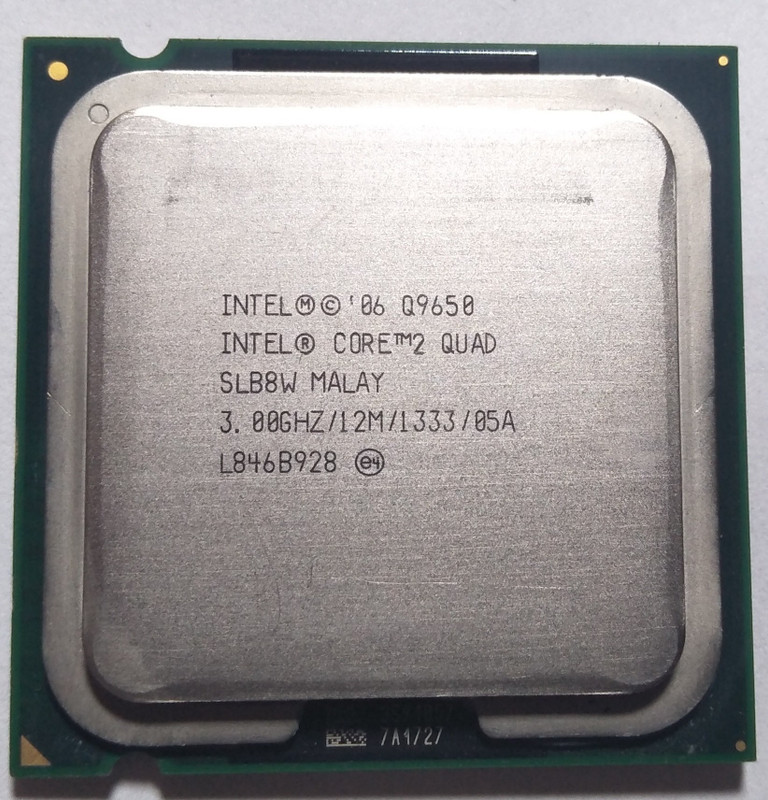 Intel 3 LGA 775 Core 2 Quad Q9650 Processor(Silver)