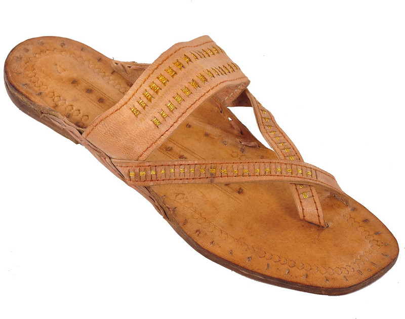 marc one Men Brown Flats