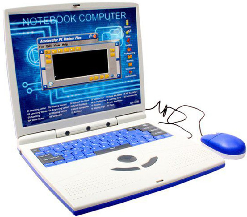 indmart Latest 22 Activity Kids Educational Laptop(Multicolor)