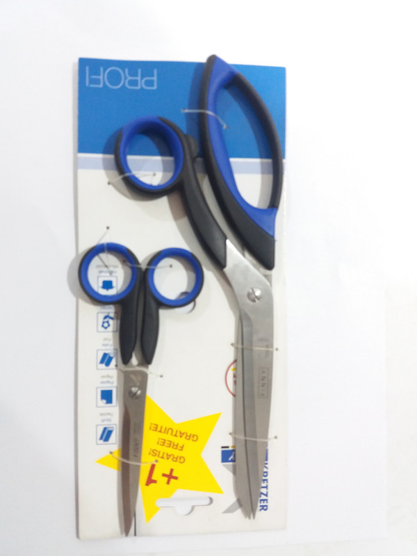 kretzer scissor 72027 and 772015 Scissors(Set of 2, blue and black)