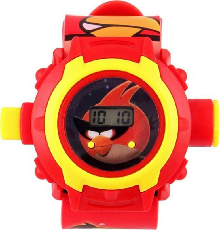 peter india new analog and digital famous angry bird watch with 24 projector photo ( for kids ) Digital Watch  - For Boys & Girls