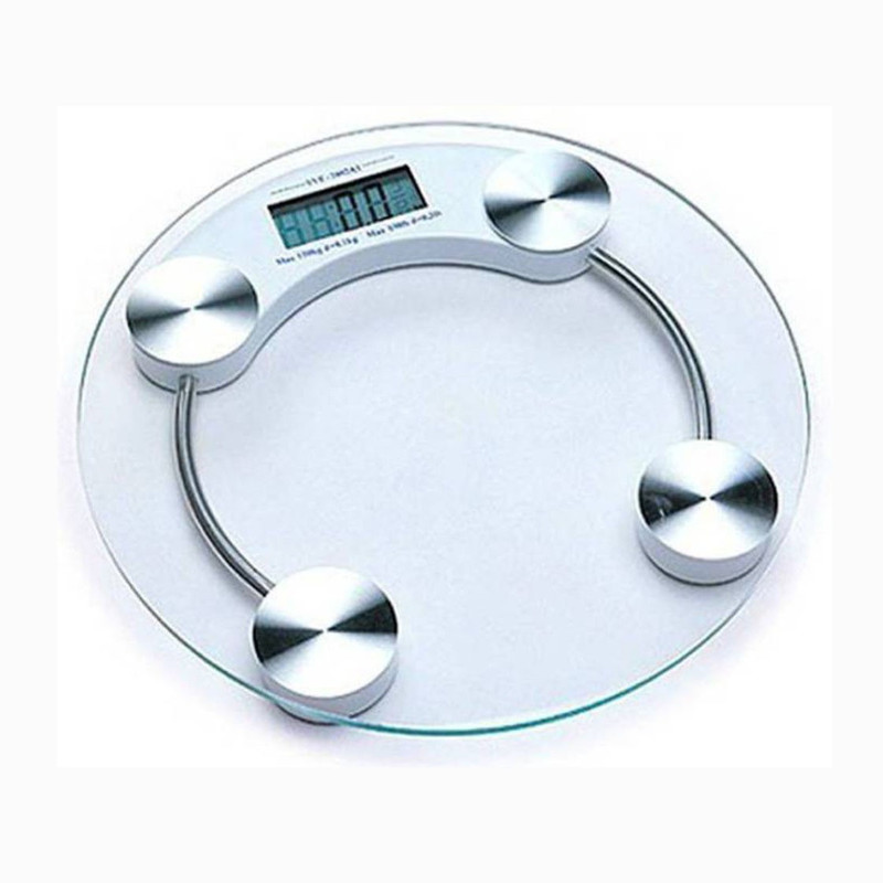 AmtiQ ™ Personal Weight Machine 6mm Round Glass Weighing Scale Weighing Scale (Transparent) Weighing Scale(Transparent) AmtiQ ™ Personal Weight Machine 6mm Round Glass Weighing Scale Weighing Scale (Transparent) Weighing Scale(Transparent)