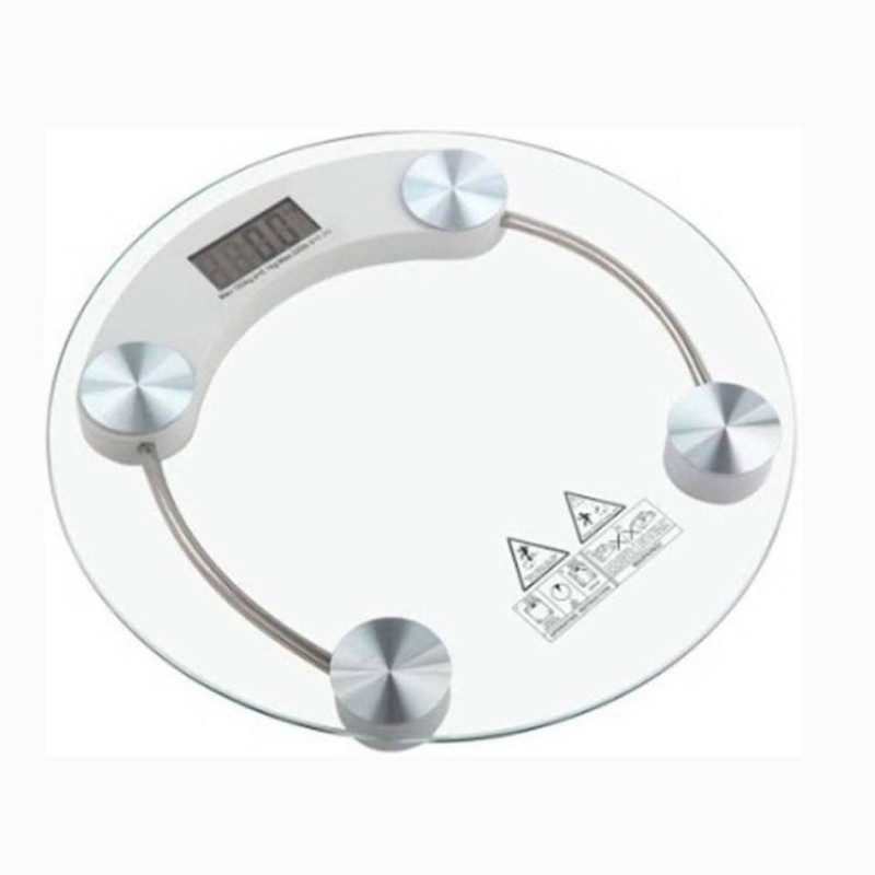 AmtiQ Digital Thick Glass Body Round Weighing Scale (Transparent) Weighing Scale(Transparent) AmtiQ Digital Thick Glass Body Round Weighing Scale (Transparent) Weighing Scale(Transparent)