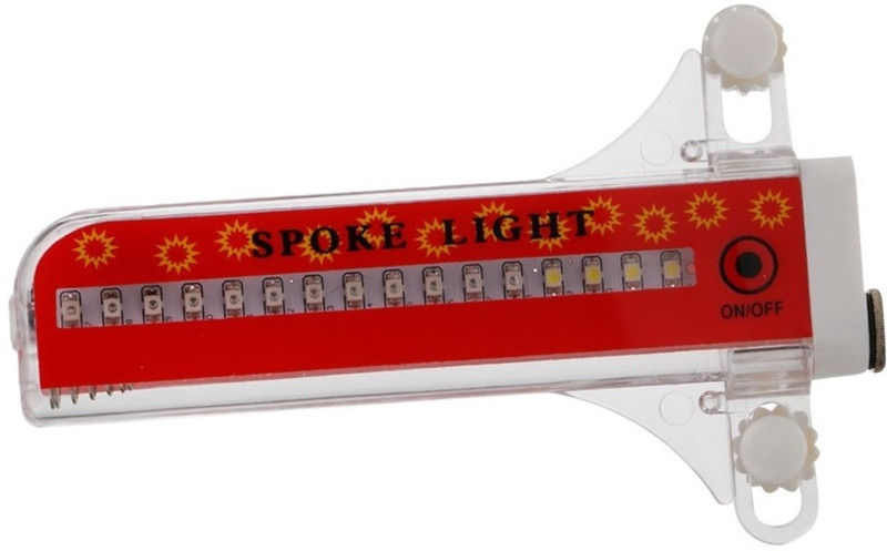 SHIVEXIM Bike Bicycle 32 LED 32 Patterns Wheel Light Colorful Super Cool Spoke Light LED Wheel Reflectors(Colorful)