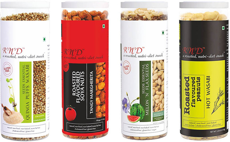 RnD Combo Set Value - Wasabi, Tangy Margherita (Pack of 4)(Pack of 4, 4 x 121.25, 485 g)