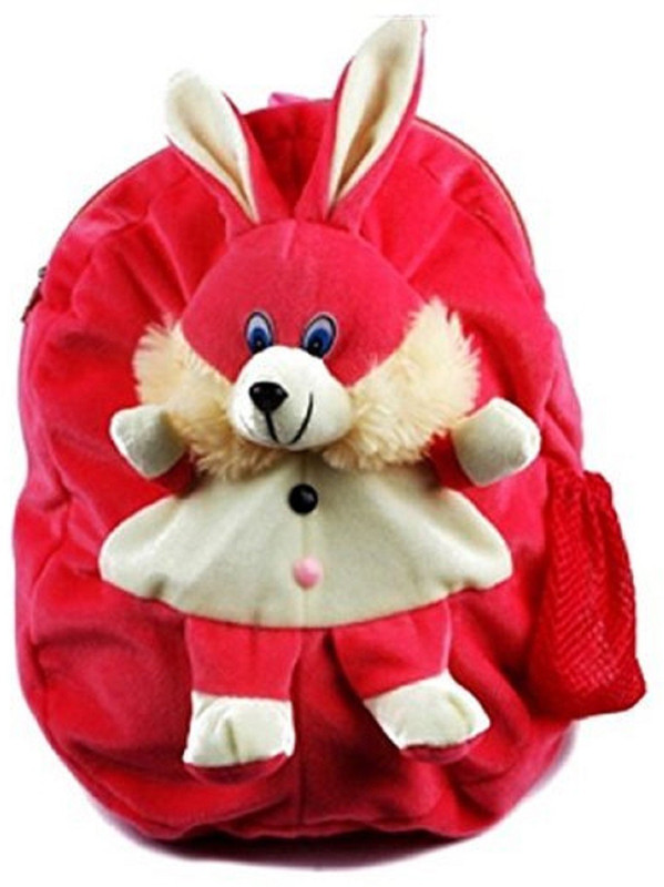 Buy blue tree rabit cut teddy school bags 10 L Backpack Pink