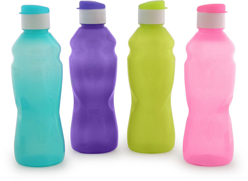 masterware Butterfly 1000 ml Bottle(Pack of 4, Multicolor)
