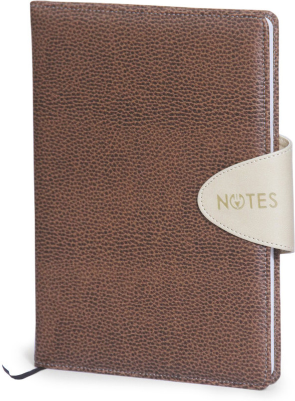 La kaarta A6 Notebook(Flap Smart Tan Notebooks Mdbt A6 Size, Tan)