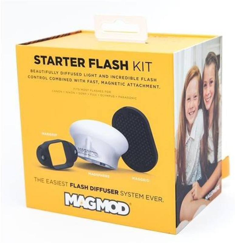 Magmod Starter Flash Kit Speedlites, Godox AD200 Diffuser(White)