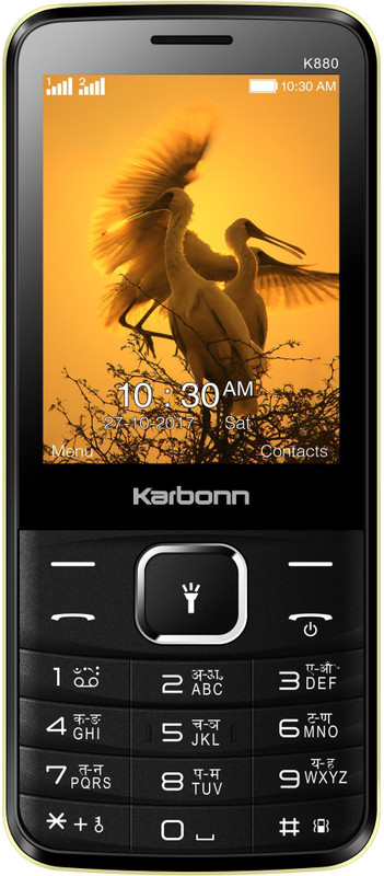 Karbonn K880(Black, Champagne)