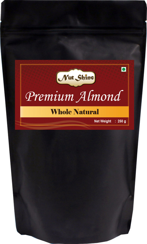 Nut Shine Whole Natural (250 Gm) Almonds(250 g)