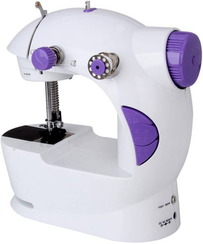 ganpadh Hemdec Compact 4 in 1 Embroidery Sewing Machine( Built-in Stitches 1)