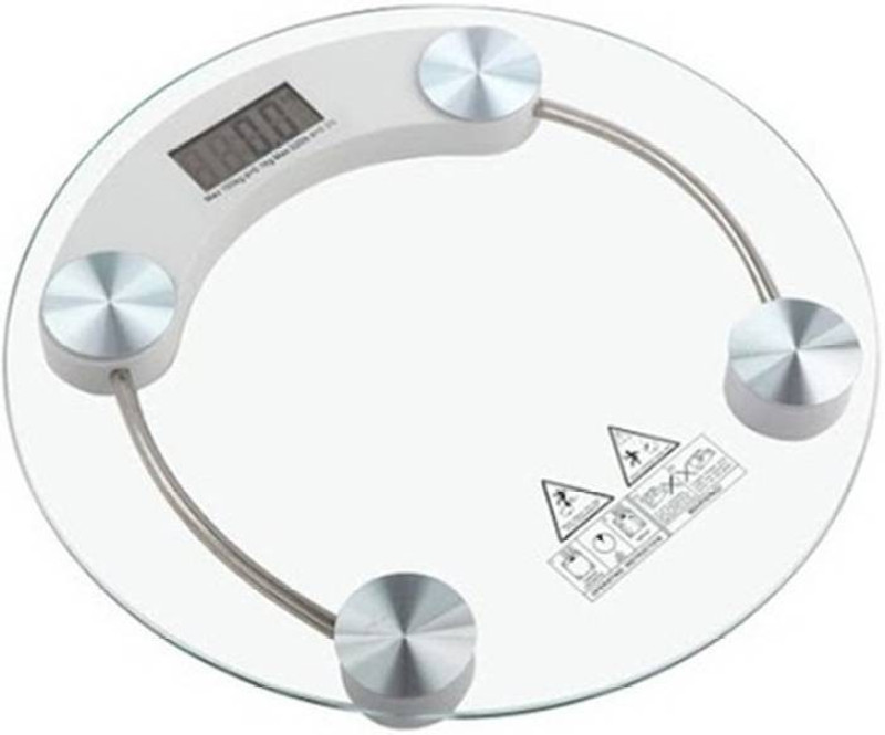 Emmquor digital personal body Weighing Scale(transparent)
