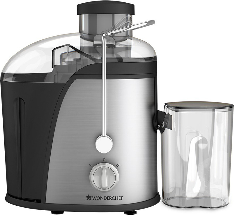Wonderchef Monarch 8904214707903 400 W Juicer(Black and Silver, 1 Jar)