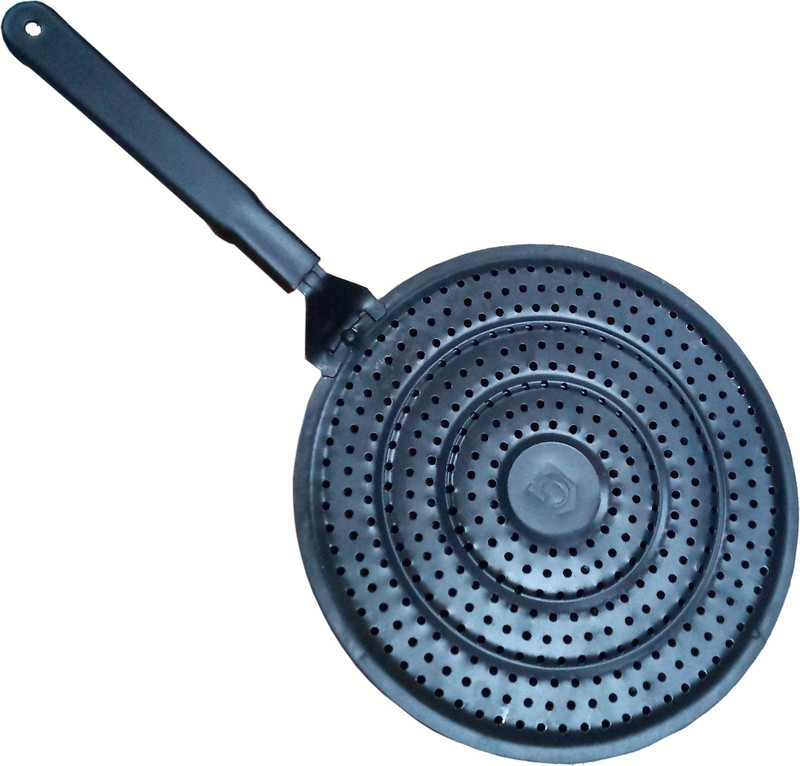Shoppernation Durable Roasting Papad Hot Plate Papad Tawa Pan Tawa 18 cm diameter(Steel)
