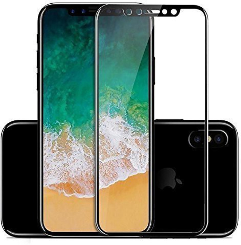 rgsg Edge To Edge Tempered Glass for APPLE IPHONE 10(Pack of 1)