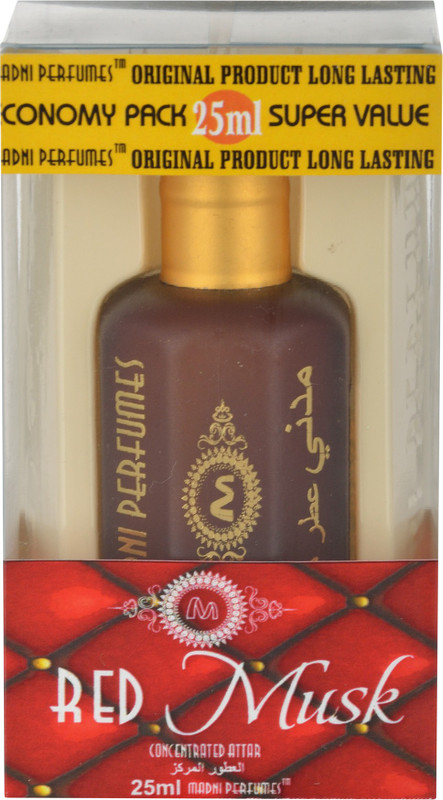 madni perfumes Red Musk Herbal Attar(Citrus)